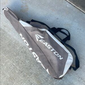 Easton Gray and White baseball Duffel Bag with Durable Design